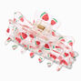 Transparent Red Watermelon Hair Claw,