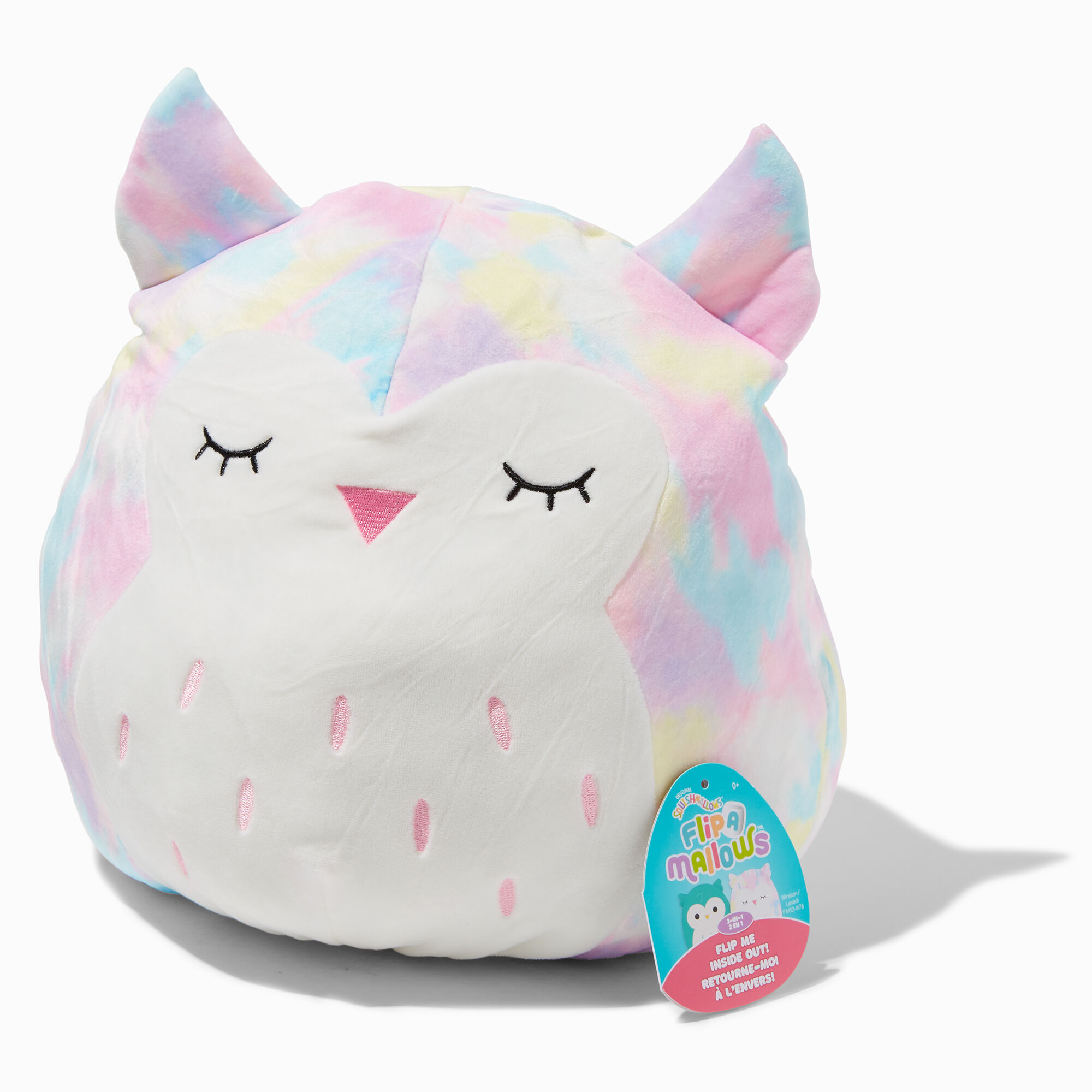 Squishmallows™ Flip-A-Mallows Owl 12" Plush Toy,