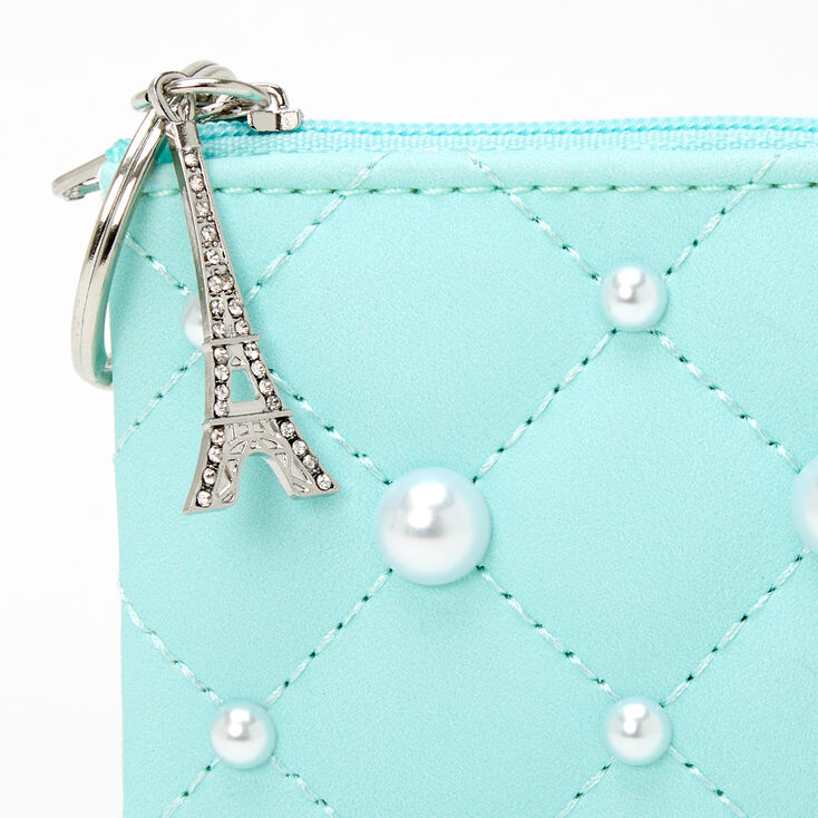 Paris Pearl Coin Purse - Mint,
