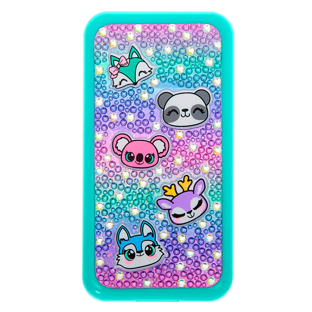 Cozy Critters Cell Phone Bling Makeup Set - Mint,