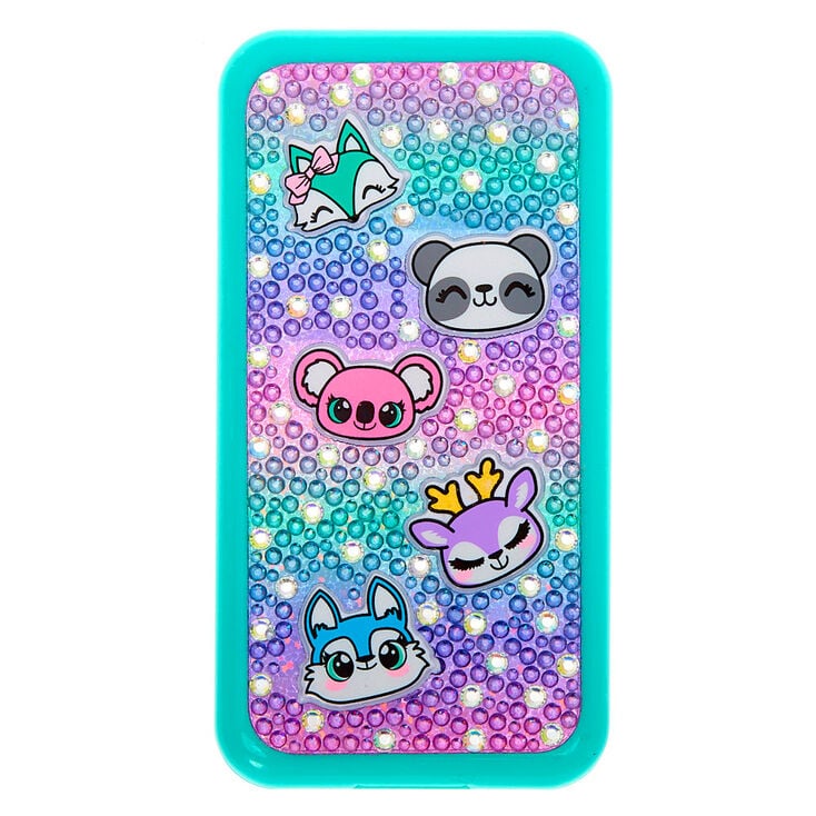 Cozy Critters Cell Phone Bling Makeup Set - Mint,