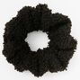 Black Teddy Hair Scrunchie,