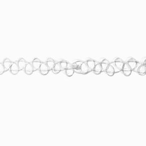 Butterflies &amp; Flowers Tattoo Choker Necklace,