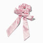 Chouchou foulard satin&eacute; rose Claire&#39;s Club,