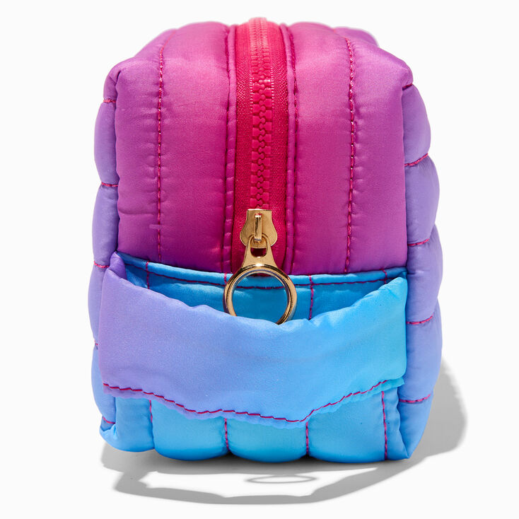 Ombr&eacute; Puffy Makeup Bag,