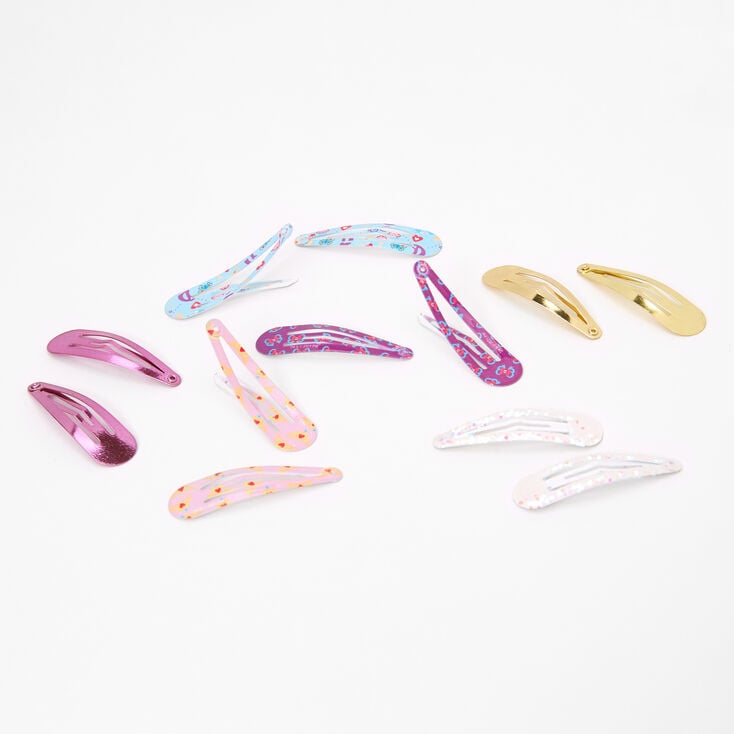 Love, Diana™ Snap Hair Clips - 12 Pack | Claire's US