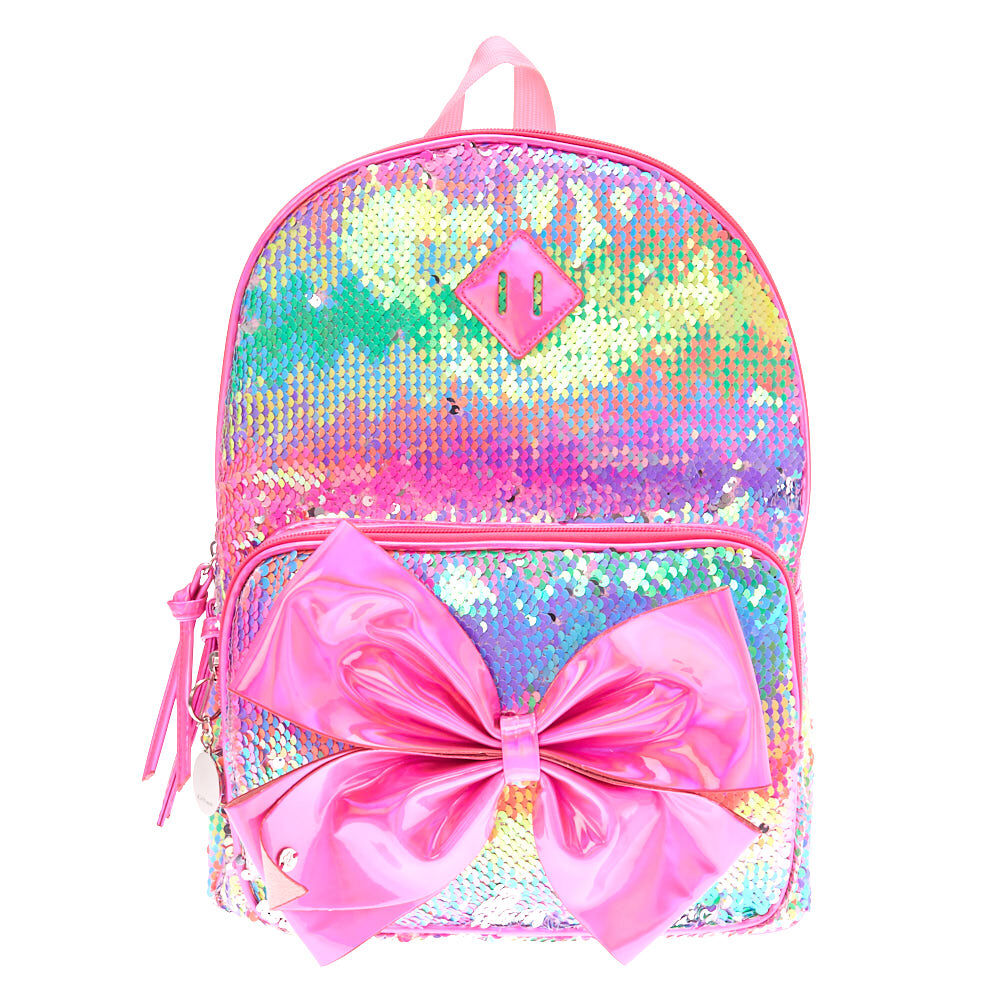 JoJo Siwa Rainbow Reversible Sequin Birthday Backpack