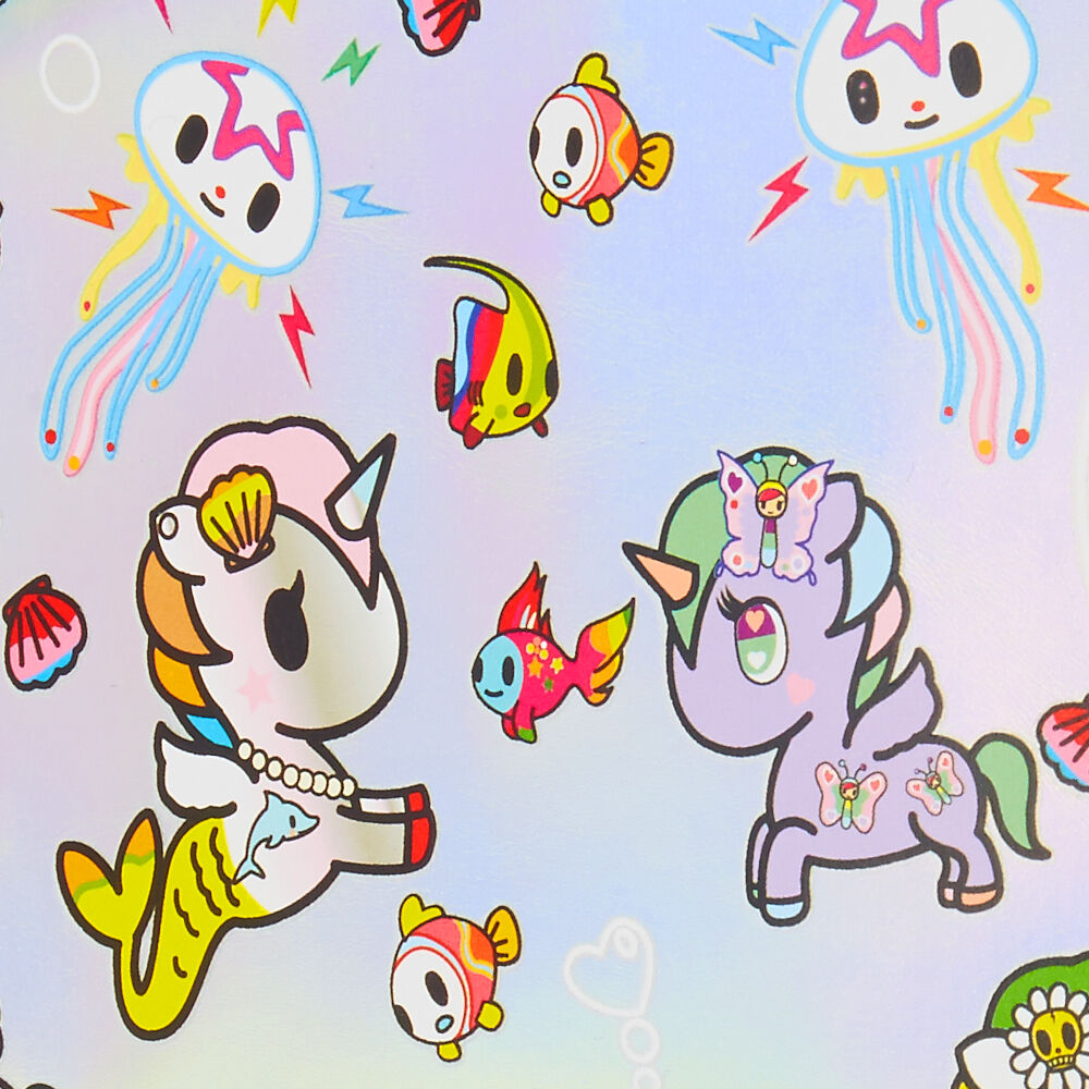 Neon Star™ by tokidoki Holographic Mermicorno Pencil Case,