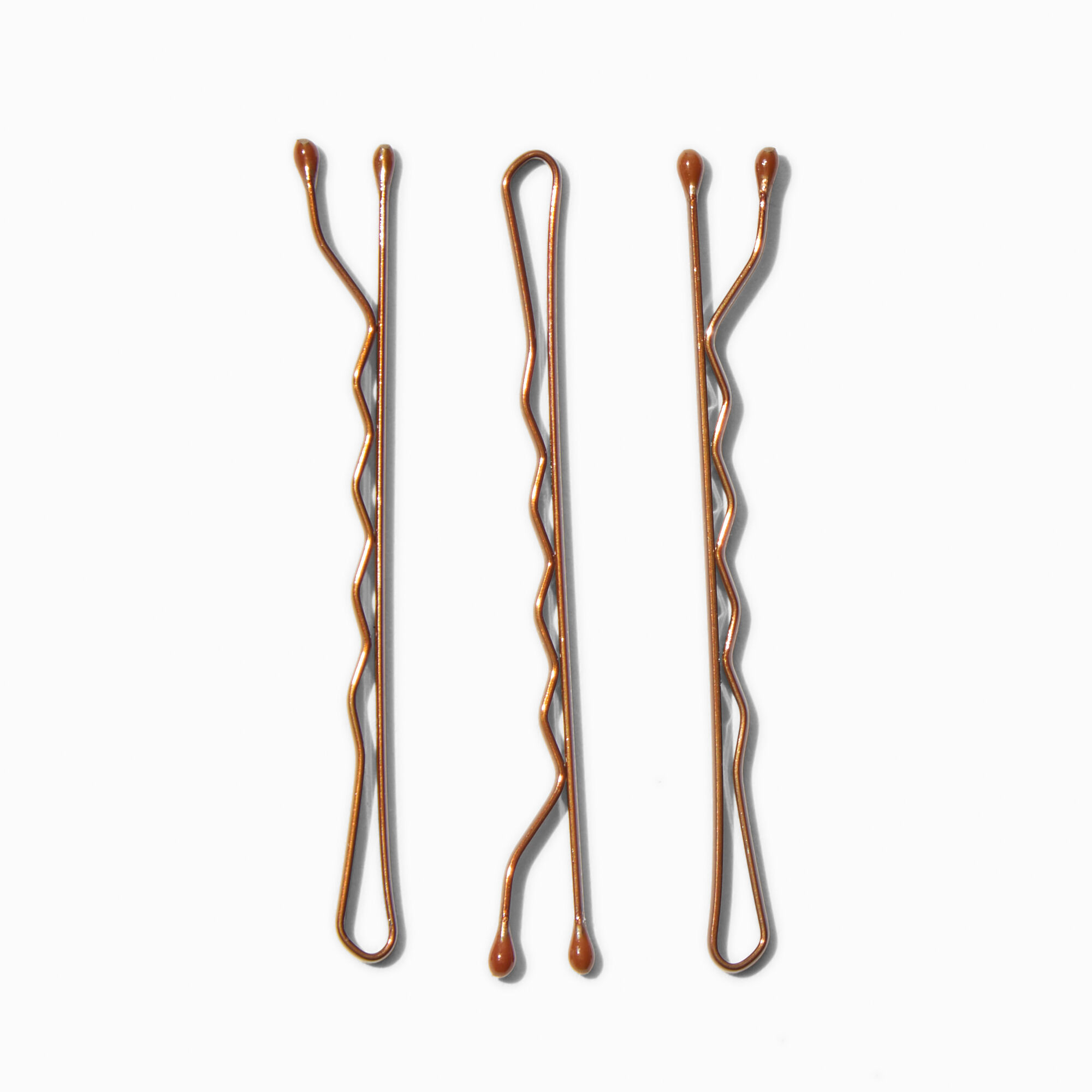 Bobby Pins - Brown, 30 Pack,