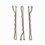Bobby Pins - Brown, 30 Pack,