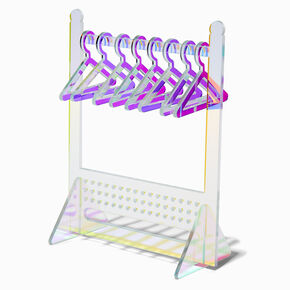 Rainbow Iridescent Mini Rack Jewellery Holder,