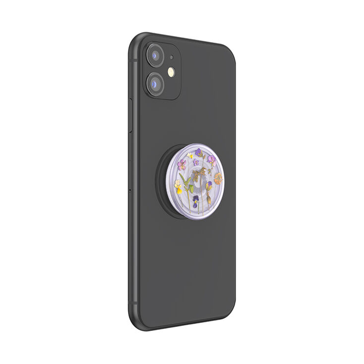 PopSockets&reg; Swappable PopGrip - PlantCore&trade; Purple Fields,