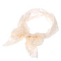 Foulard en dentelle ivoire,