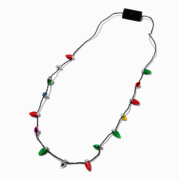 Christmas Bulb Light-Up Necklace,
