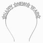 Bling &quot;Happy New Year&quot; Metal Headband,