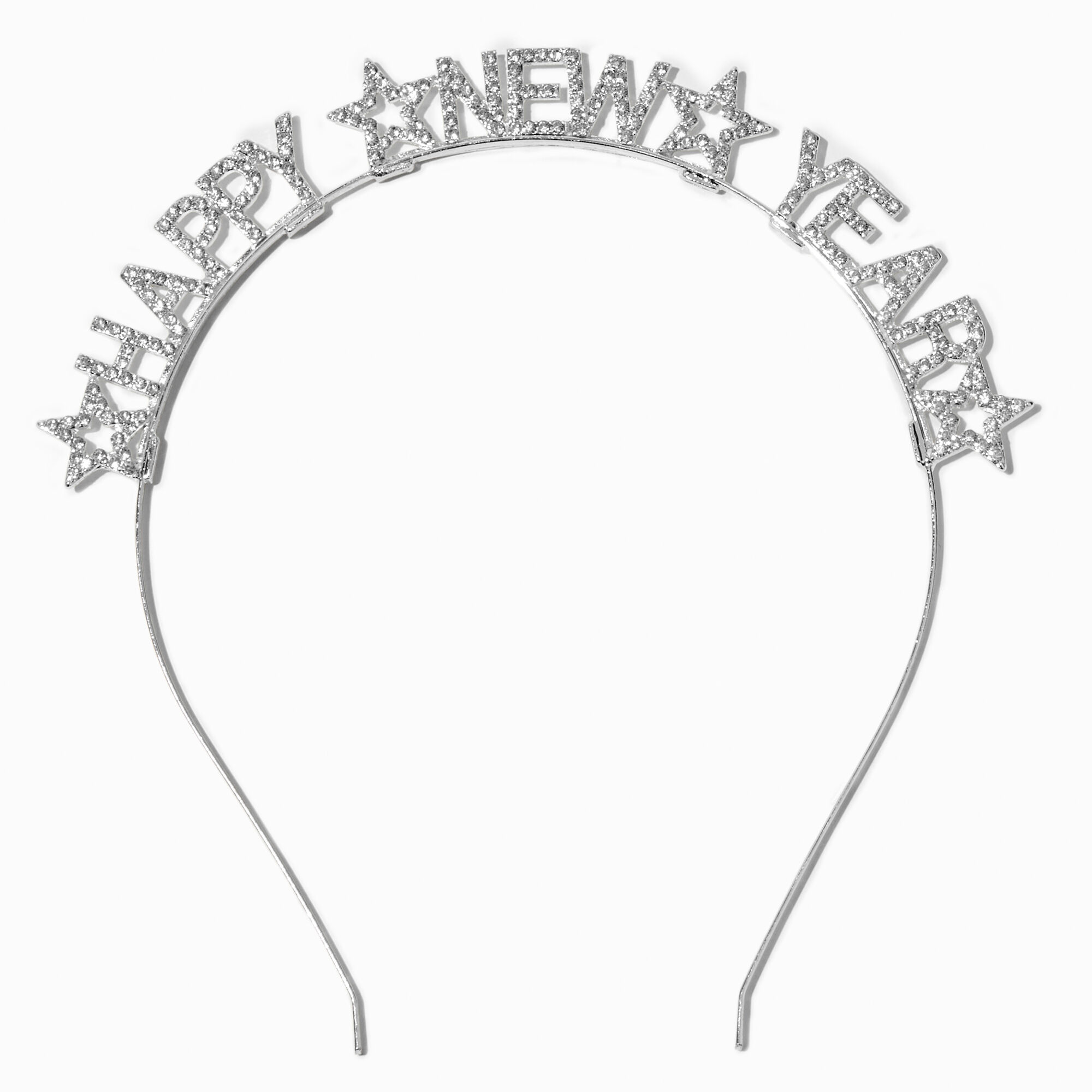 View Claires Bling happy New Year Metal Headband information