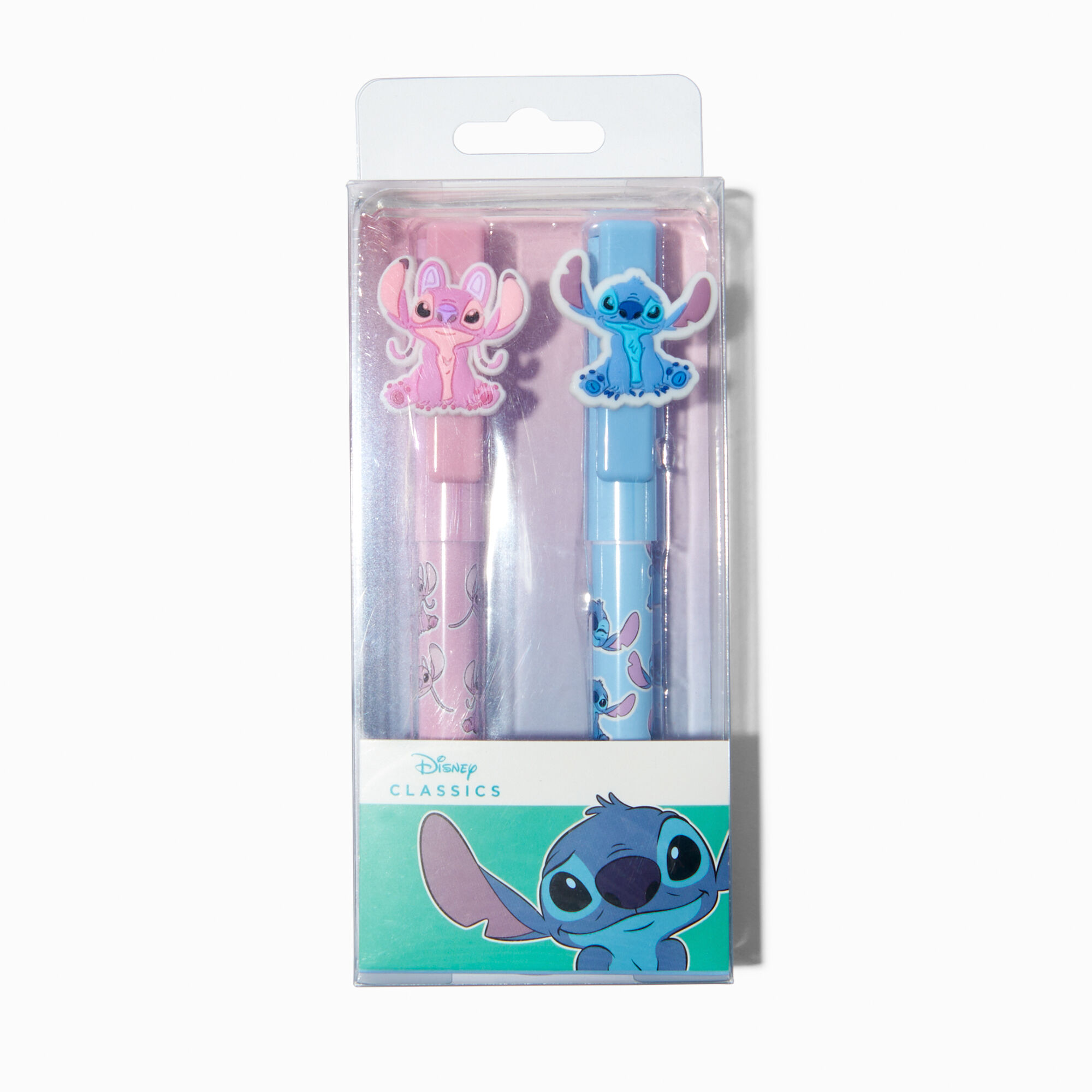 Lot de stylos Stitch et Angel Disney - Lot de 2