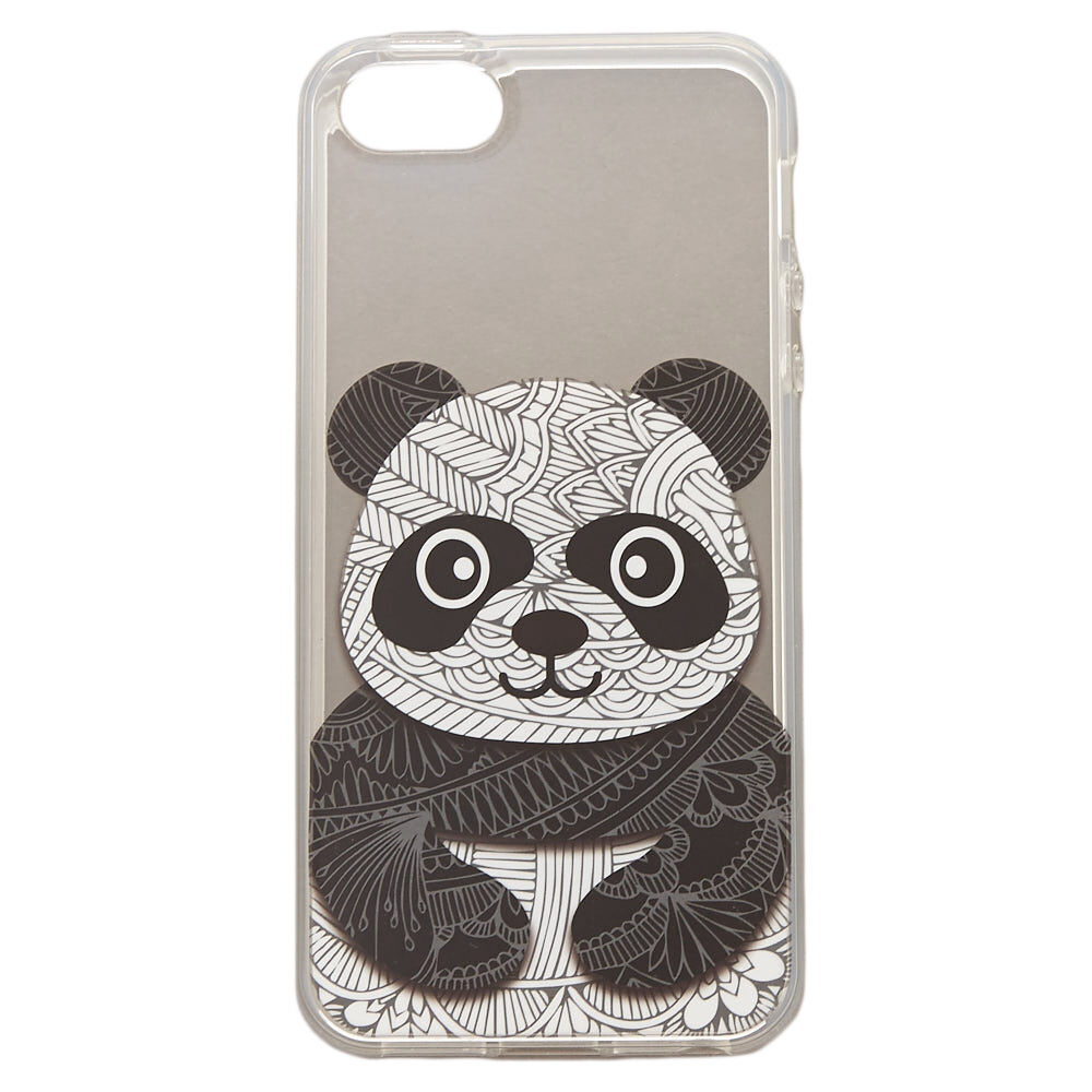 Doodle Panda Bear Phone Case,