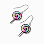 Swirl Lollipop Drop Earrings,