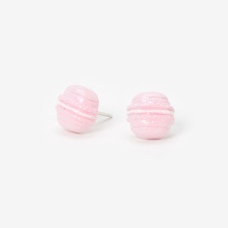 Sterling silver macaroon Studs
