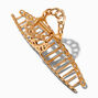 Gold Chain Link Metal Hair Claw,