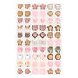 Claire&#39;s Club Cheetah Print Stick-On Earrings - 30 Pack,