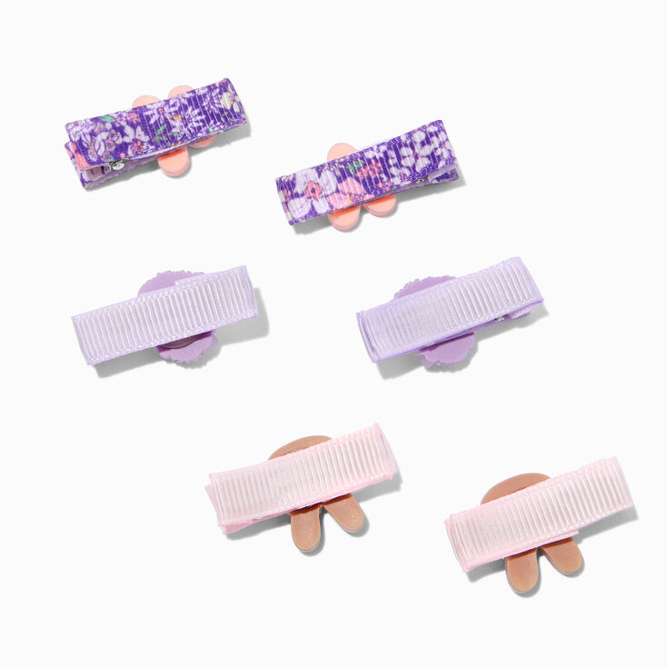 Claire&#39;s Club Park Critter Icons Hair Clips - 6 Pack,