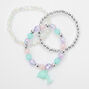 Claire&#39;s Club Dolphin Beaded Stretch Bracelets - 3 Pack,