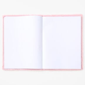 Unicorn Fuzzy Shaker Sketchbook - Pink,
