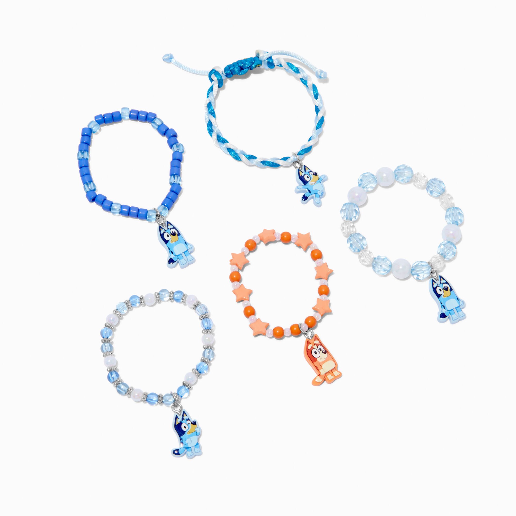 Bluey Bracelet Set - 5 Pack,