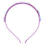 Purple Gem Stone Headband,