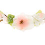 Pastel Flower Crown Headwrap - Pink,