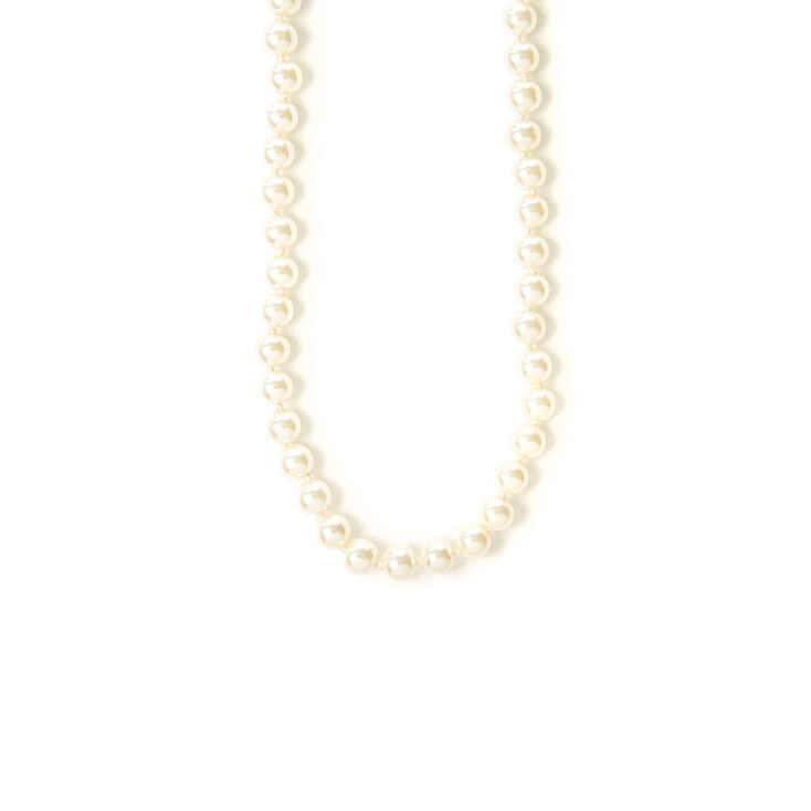 Classic 8MM 20&quot; Pearl Strand Necklace,