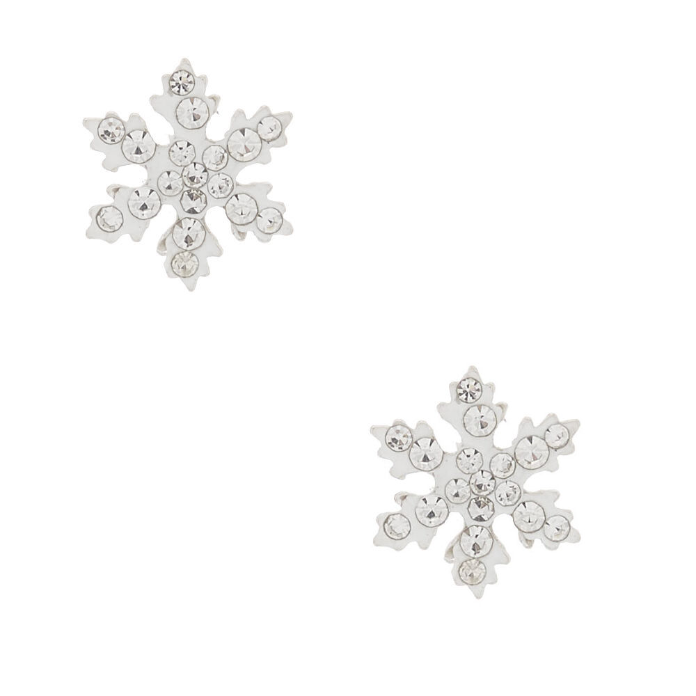 Snow Quartz & Sodalite Snowflake Earrings – MoonChild Spiritual Emporium