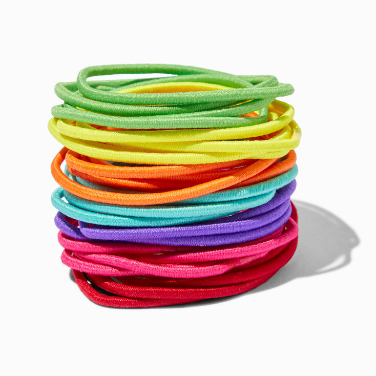 Bright Luxe Hair Ties - 30 Pack,