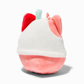 Squishmallows&trade; 3.5&quot; Roxy Pink Boba Cat Plush Bag Clip,
