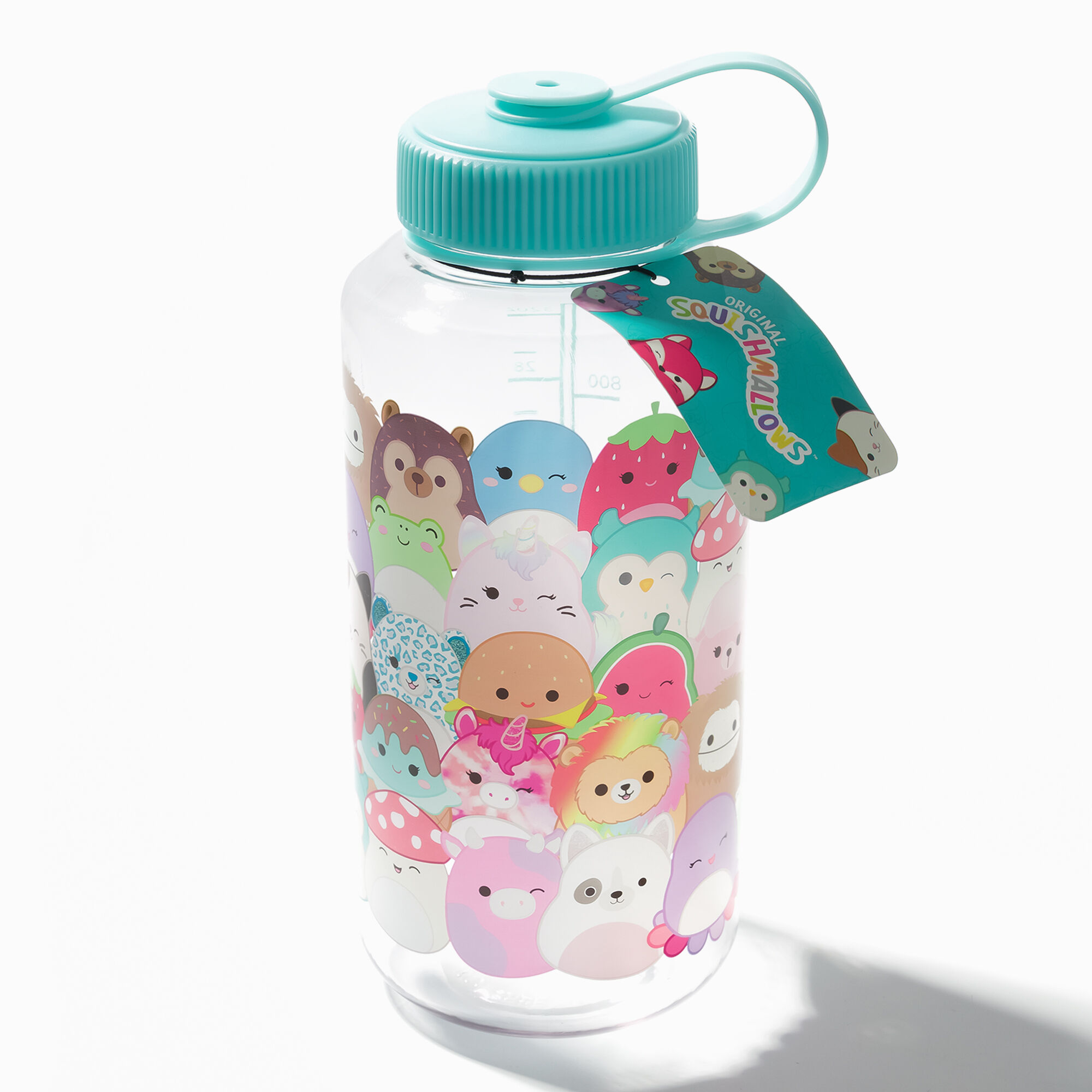 View Claires Squishmallows Water Bottle Blue information