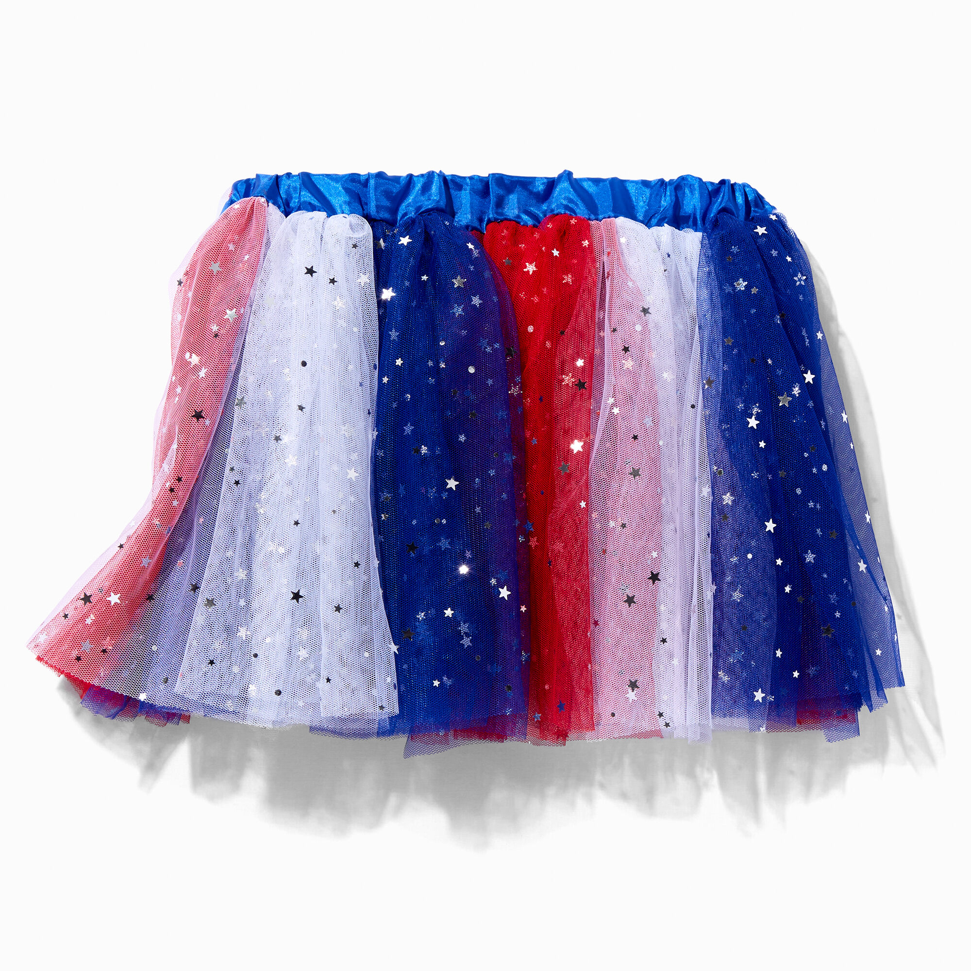 View Claires Blue White Bastille Day Tutu Red information