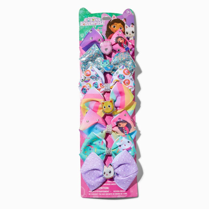 Gabby&#39;s Dollhouse&trade; Hair Bow Clips - 7 Pack,