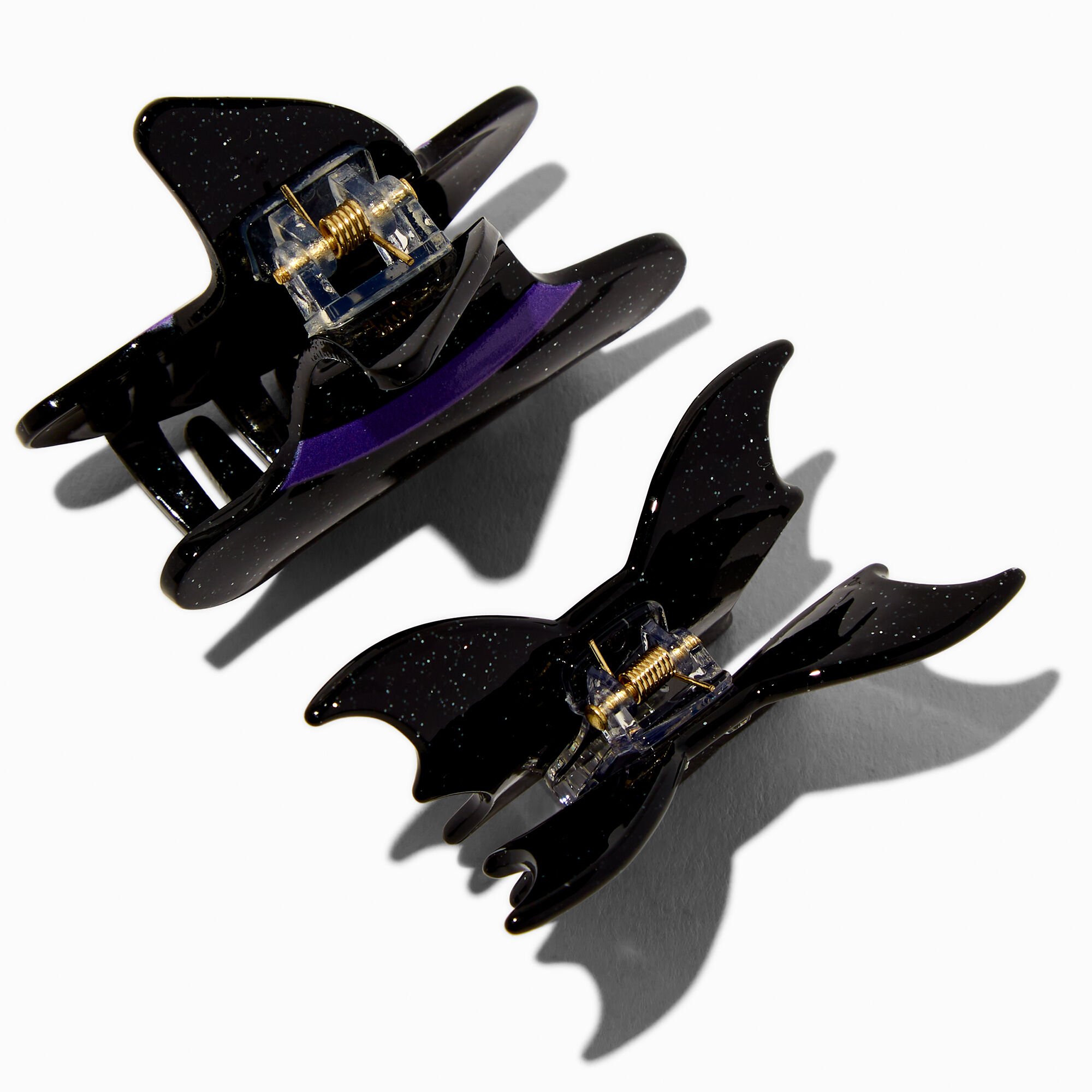 Halloween Witch Hat & Bat Hair Claws - 2 Pack,