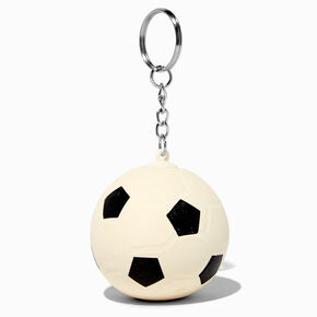 Soccer Ball Stress Ball Keychain,