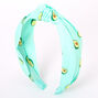 Avocados Knotted Headband - Mint,
