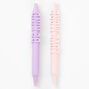 Glittery Positive Messages Pastel Pen Set - 2 Pack,