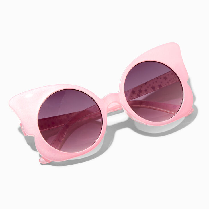 Claire&#39;s Club Pink Fairy Wing Sunglasses,