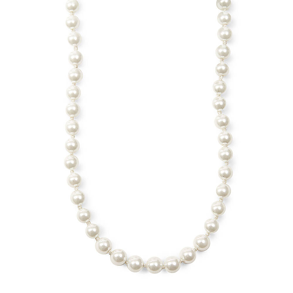 White Flower Pearls Necklace & Bracelet Set fits American Girl Doll