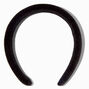 Black Velvet Puffy Headband,