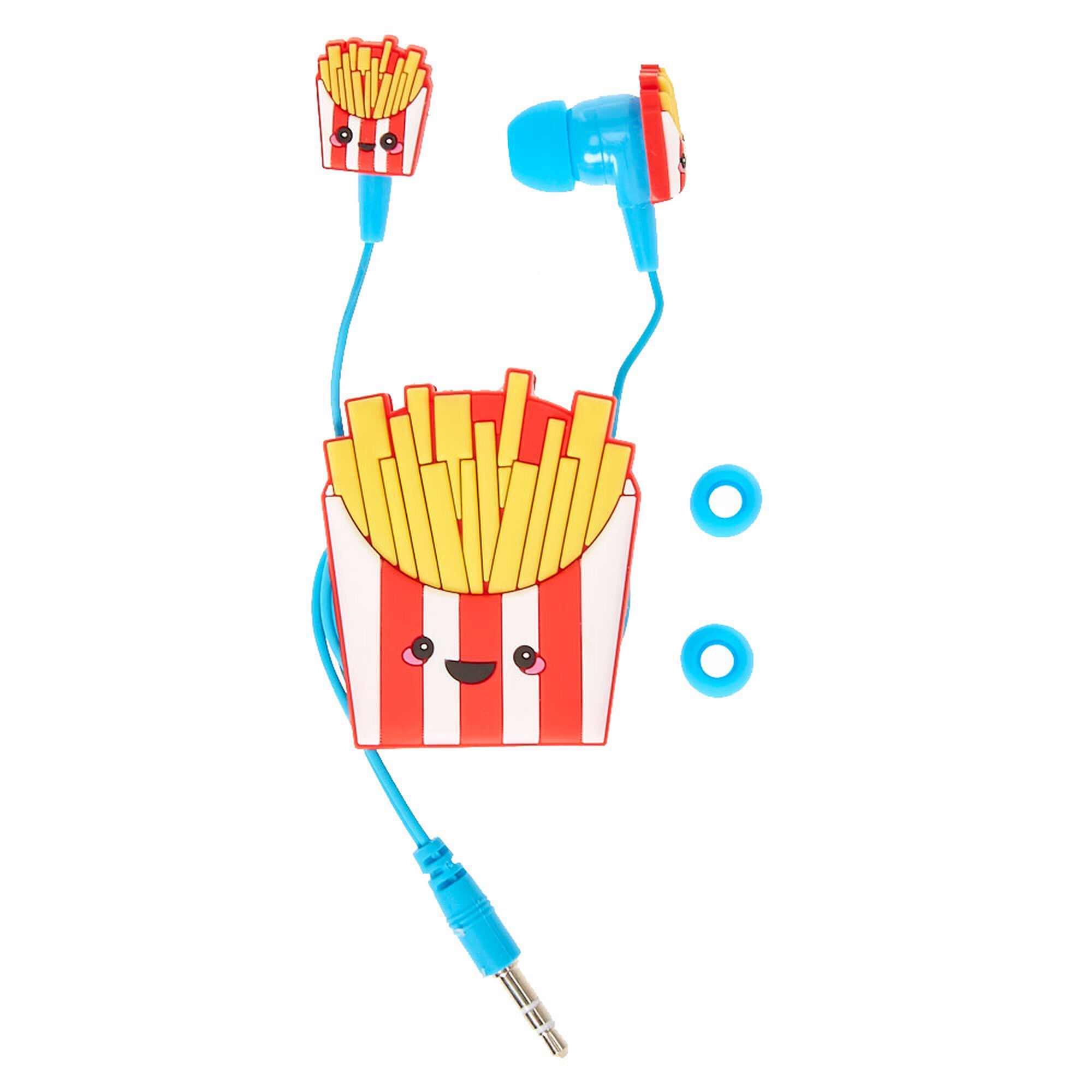 French Fries Winder Earbuds | Claire's US