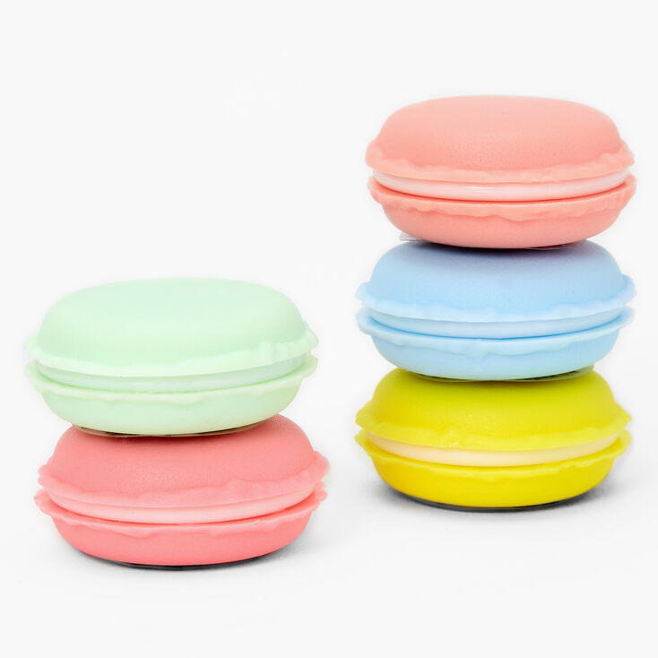 Pastel Macarons Lip Gloss Set - 5 Pack,