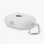 White Heart Silicone Earbud Case Cover - Compatible with Apple AirPods Pro&reg;,