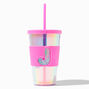 Bedazzled Initial Tumbler - J,